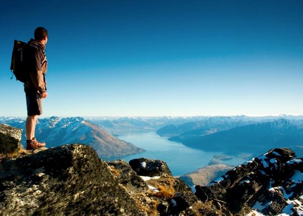 Hiking around Queenstown